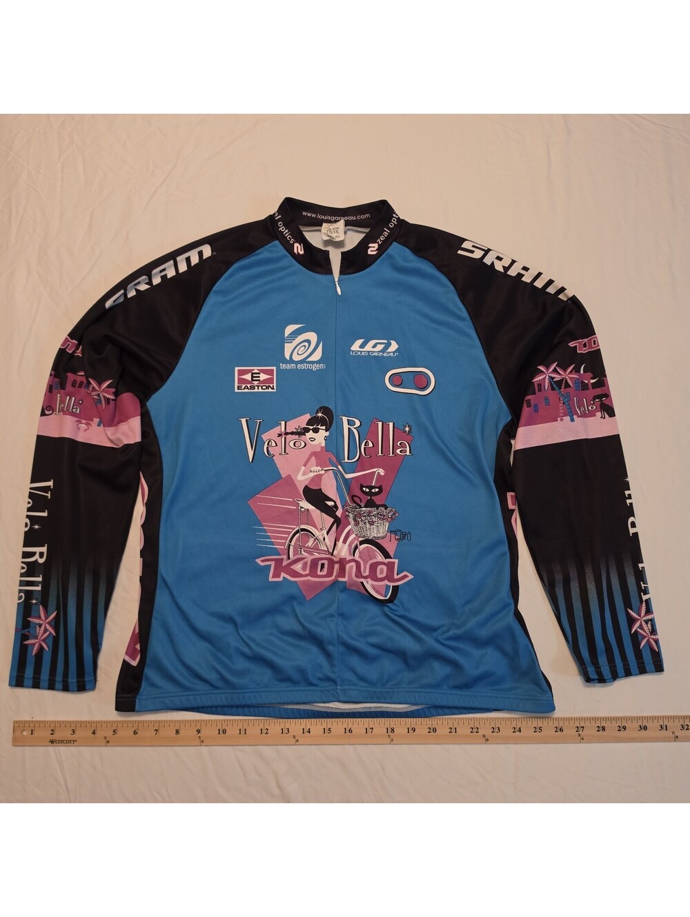 Louis Garneau Velo Bella Kona Women's XXL Cycling Jersey